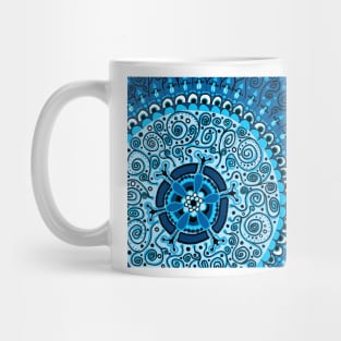 Blue Mandala Mug